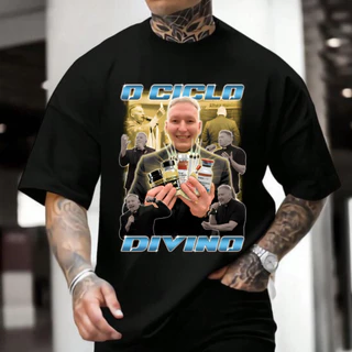 Camiseta Oversized Maromba Padre Meme Ciclo Divino Academia Bodybuilder