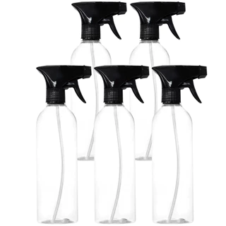 Kit 5 Borrifador Pulverizador 500ml Gatilho Resistente