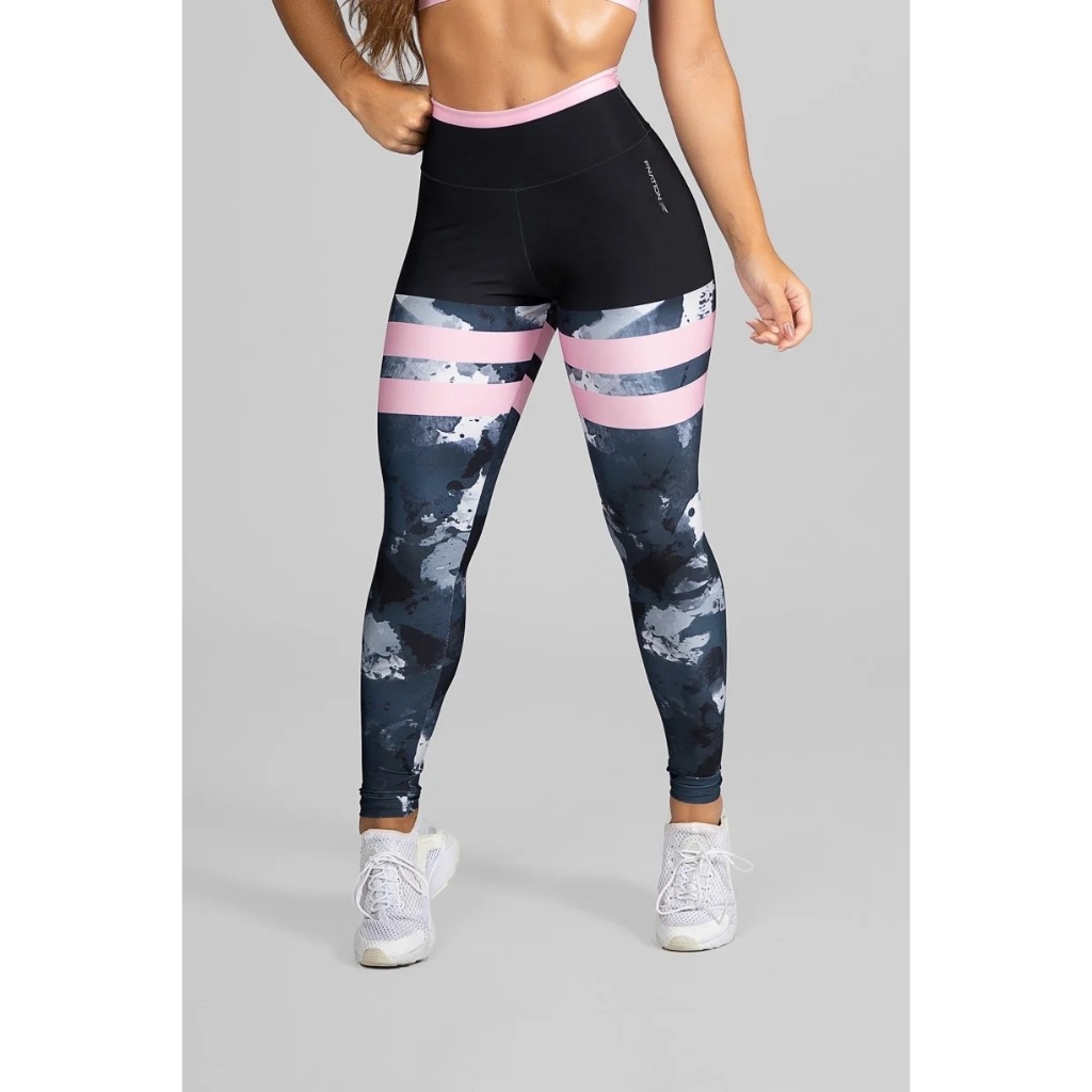 Legging Tecido Tecnológico de Alta Compressão com Proteção UV para ...