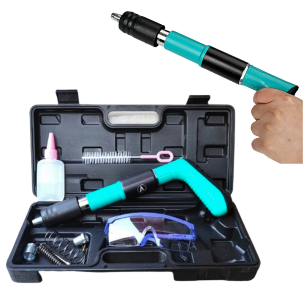 Pistola Finca Pinos De Ação Direta Fixa Concreto Ferro Madeira + 10 PINOS GRÁTIS