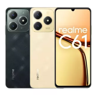 Celular Smartphone Realme C61 Com NFC - 256/6GB 256/8GB 128/4GB - 1 Ano de Garantia Brasil Original Lacrado