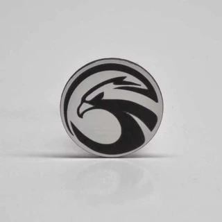 Broche Botton Magnético Personalizado Aspecto Escovado Redondo 1un