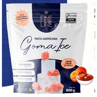 Pasta Americana Tradicional 800g Goma Ice - Fine Line