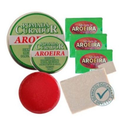 Pomadas E Sabonete Aroeira Extra Forte Frieira Furúnculo | Shopee Brasil
