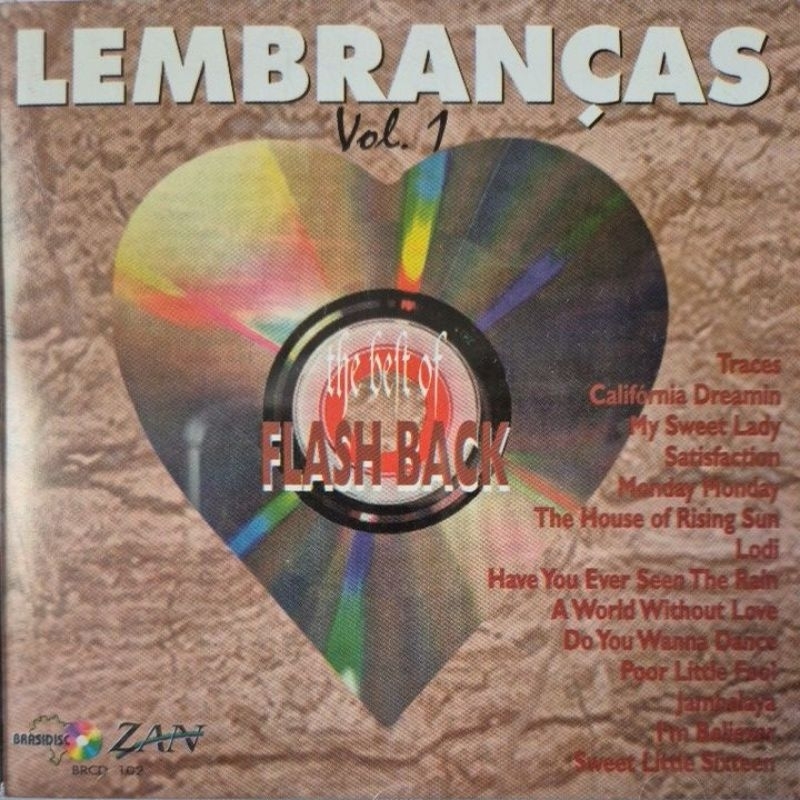 Cd Lembranças Vol.1 The Best Of Flash Back | Shopee Brasil
