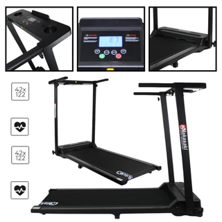 Esteira Motorizada Eletrica Mini Esteira Portatil Fitness De 3 posições 120kg