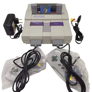 Super Nintendo ORIGINAL + Super Mario World +2 controles