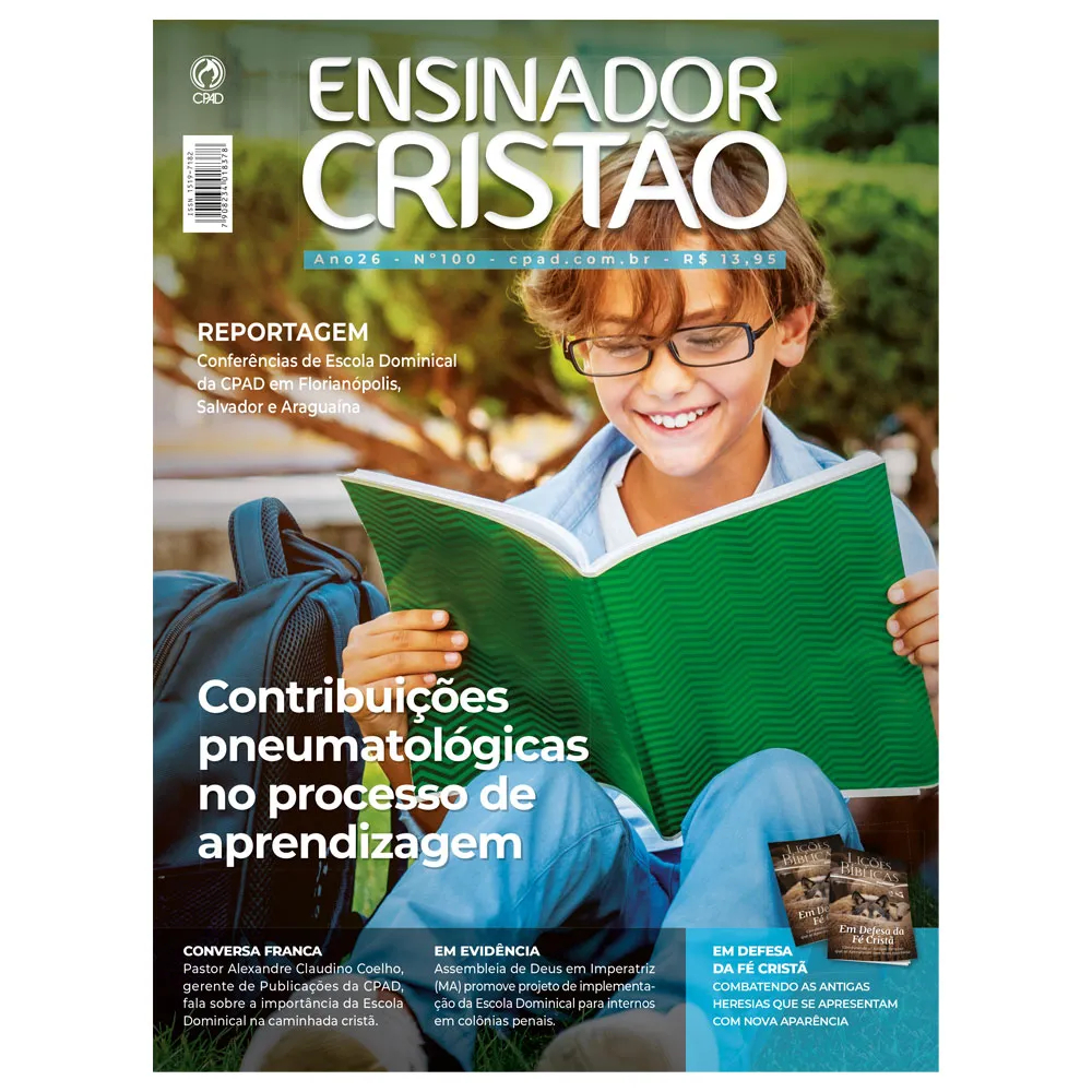 Revista Escola Dominical Lições Bíblicas EBD 1º Trim 2025 CPAD | Shopee  Brasil