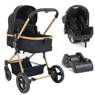 Carrinho de Bebê Europeu Berço Moisés Passeio Proteção UV50+ Ivy Galzerano em Oferta na Shopee