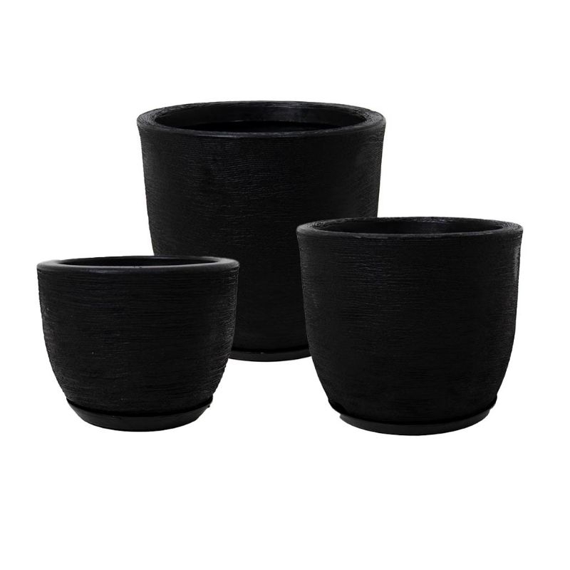Vaso bojo redondo escovado 3