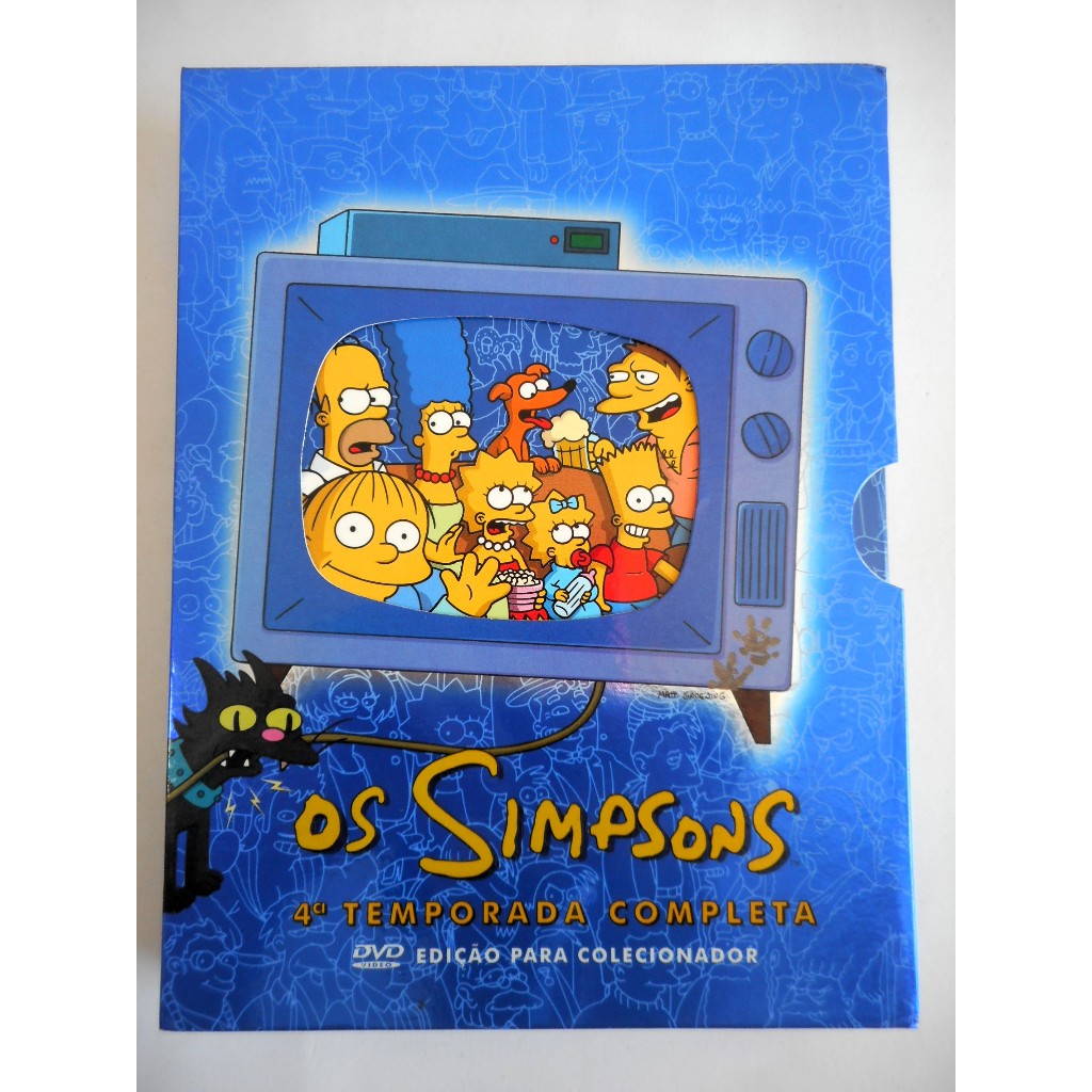 Os Simpsons 4 QuartaTemporada completa | Shopee Brasil