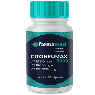 CITONEUMAX (VIT B1 100MG + VIT B6 100MG + VIT B12 5000MCG) DORES INFLAMAÇÕES RECUPERAÇÃO MUSCULAR
