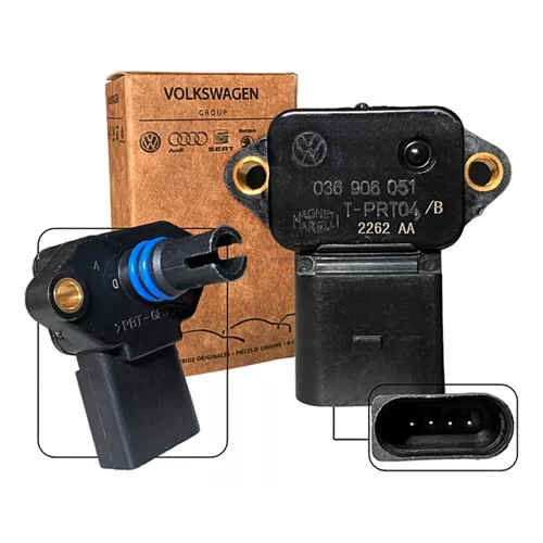 Sensor Pressão Map Gol Ap 1.8 2.0 036906051 Original Magneti | Shopee ...