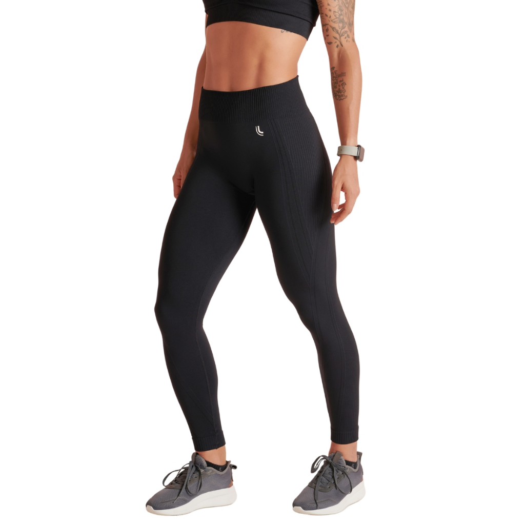 Calça Legging Max Sem Costura Modeladora Fitness Sustentação Lupo ...