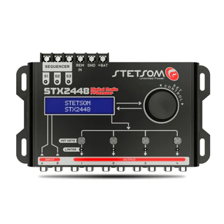 Processador Equalizador Stetsom Stx-2448 C/ Sequenciador