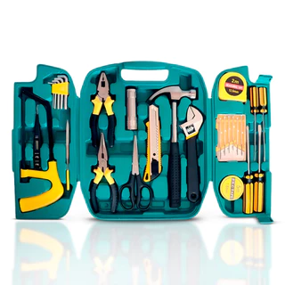 Kit de Ferramentas 27 Peças - Maleta Completa para Reparos e Manutenção