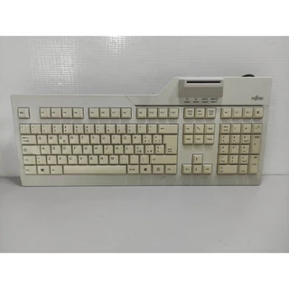 Teclado Fujitsu Usb Abnt2 Ç Raro Pc Retro Bm9 ok