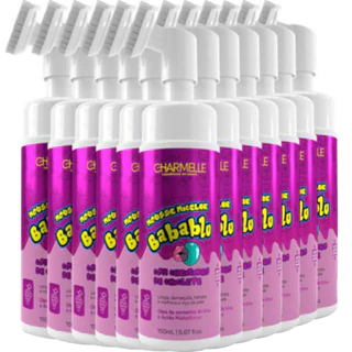 KIT 10 MOUSSE MICELAR UVA CHARMELLE HIDRATA PARA TODOS OS TIPOS DE PELE
