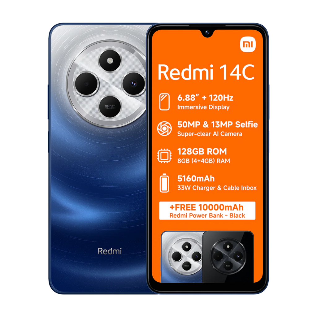 【保障できる】 Xiaomi Celular Redmi 128gb/4gb 128gb/6gb 256gb/8gb 14C スマートフォン本体