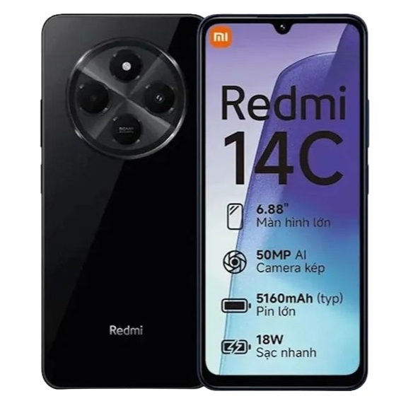 Celular Xiaomi Redmi 14C 256gb/8gb 128gb/6gb 128gb/4gb