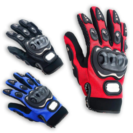 Par Luva Motoqueiro Motociclista Impermeável Proteção Moto Tamanho Único Asp