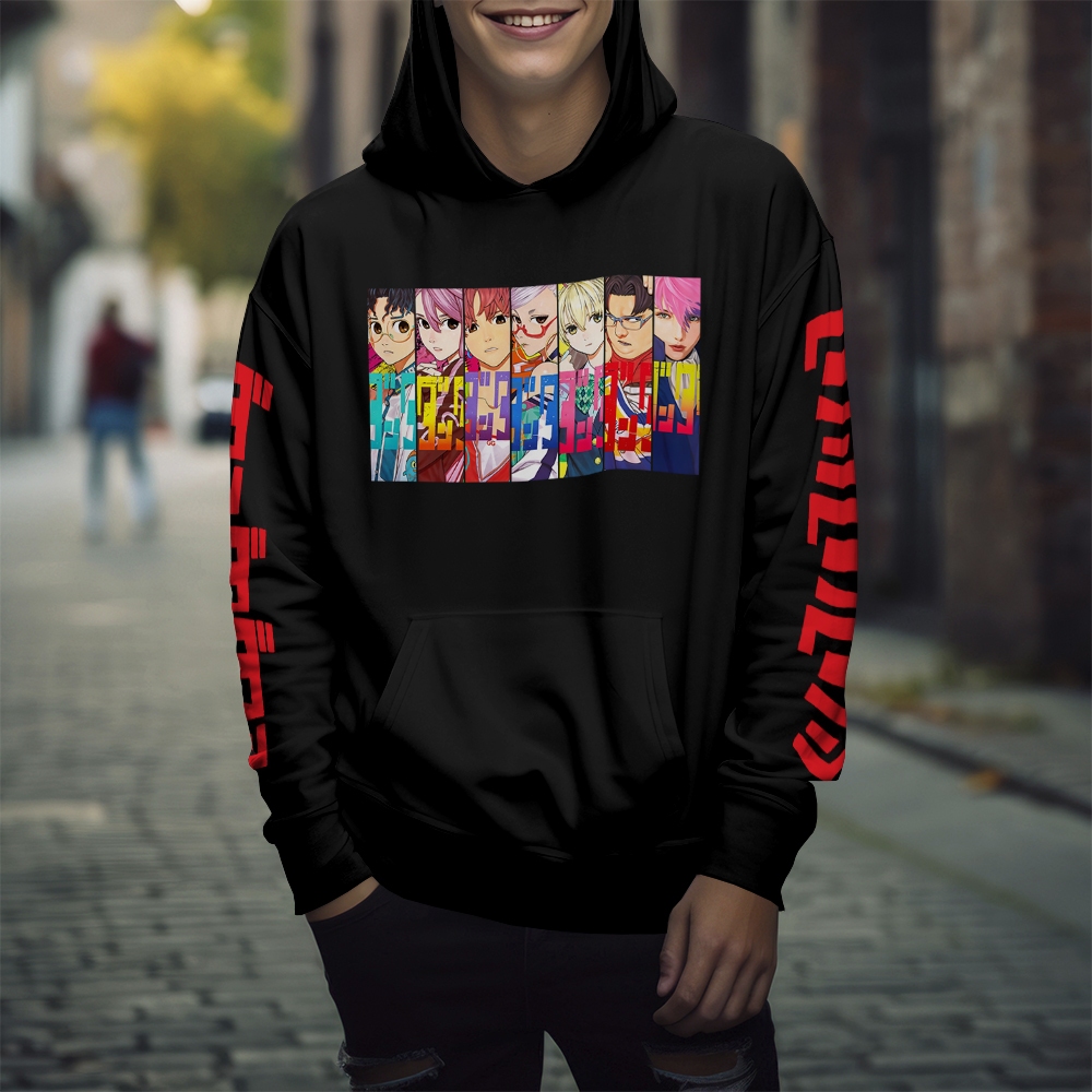 Moletom Blusa Dandadan Anime Transformação Equipe Okarun Momo Aira Seiko REF 2339 Home Custom