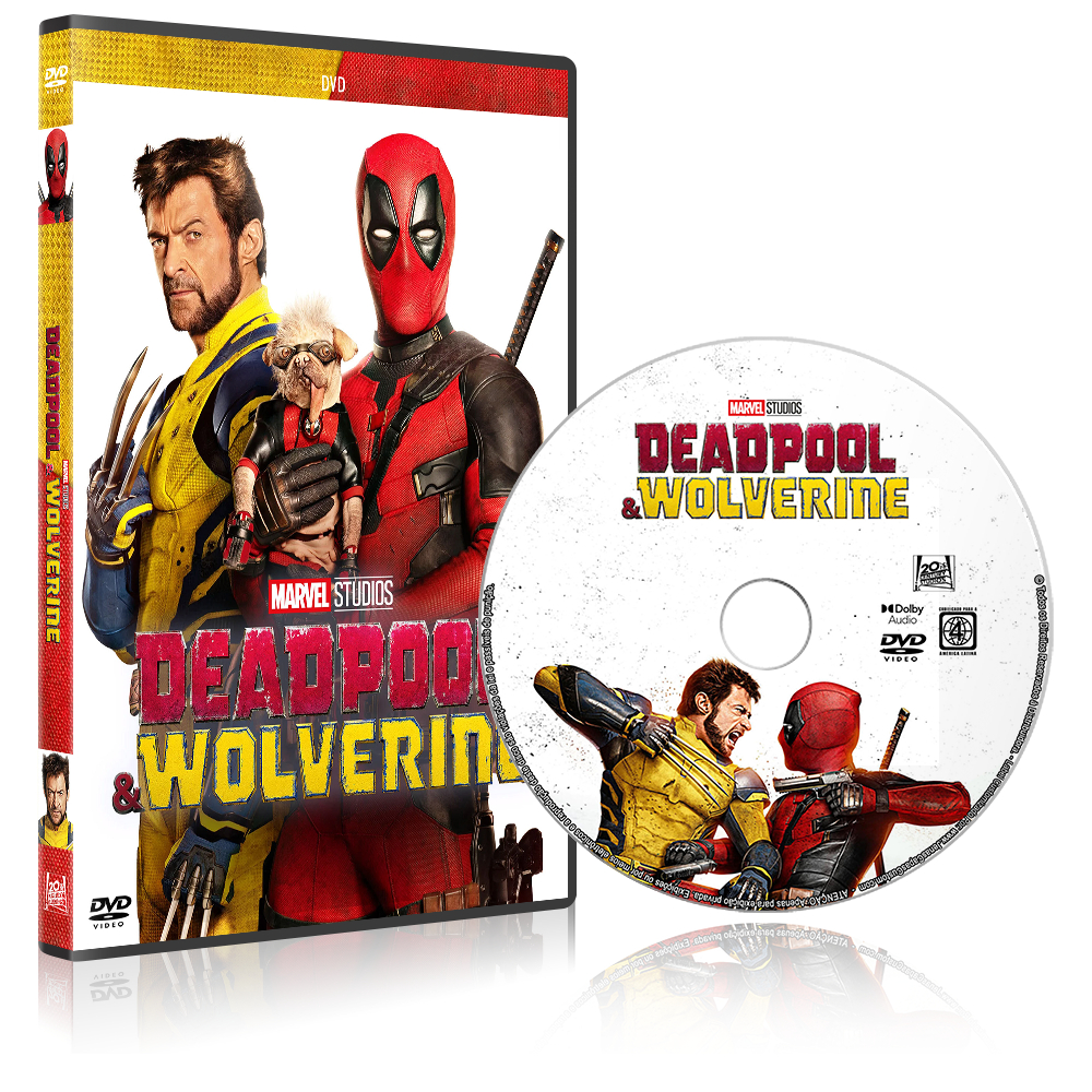 DVD Deadpool & Wolverine Dublado e Legendado (2024) - Alta Qualidade ...