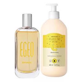Egeo Banana Desodorante Colônia 90ml ou Hidratante Cuide-se Bem Feira Banana 400ml