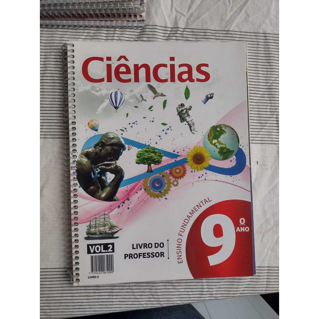 bernoulli livro do professor ciências 9º ano volume 2 livro 2 | Shopee ...