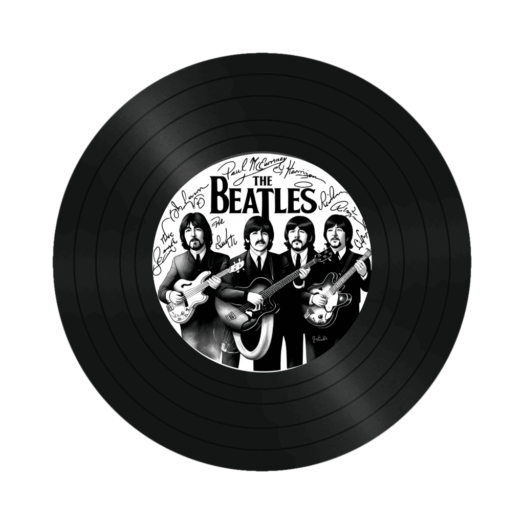 Disco de Vinil Decorativo Beatles Disco Decorativo de Parede Vinil ...