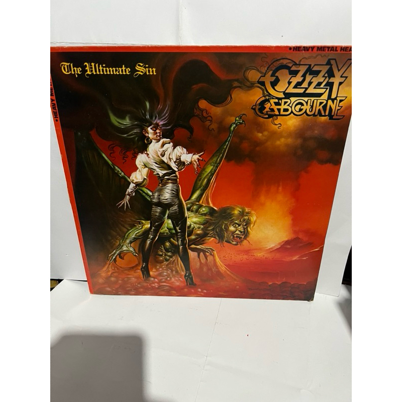 ozzy osbourne the ultimate sin lp nacional c encarte
