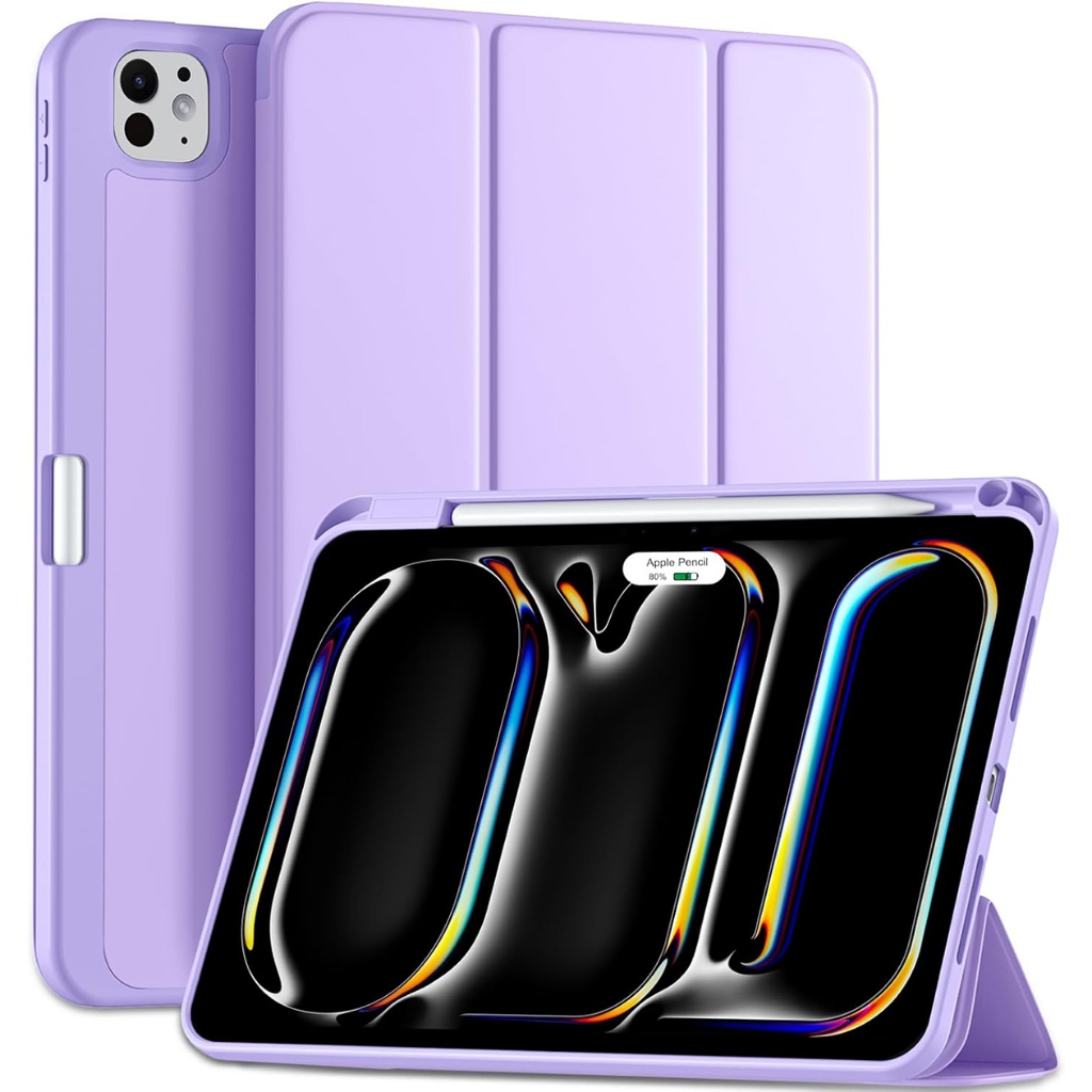 Capa Case iPad Pro 11 Pol 2024 M4 Silicone Magnética Suporte
