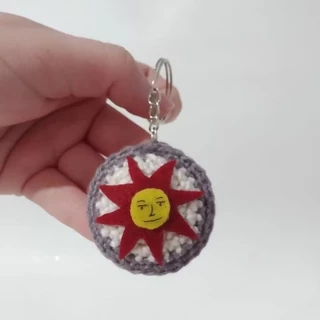 Chaveiro escudo do Solaire de Astora | Dark Souls