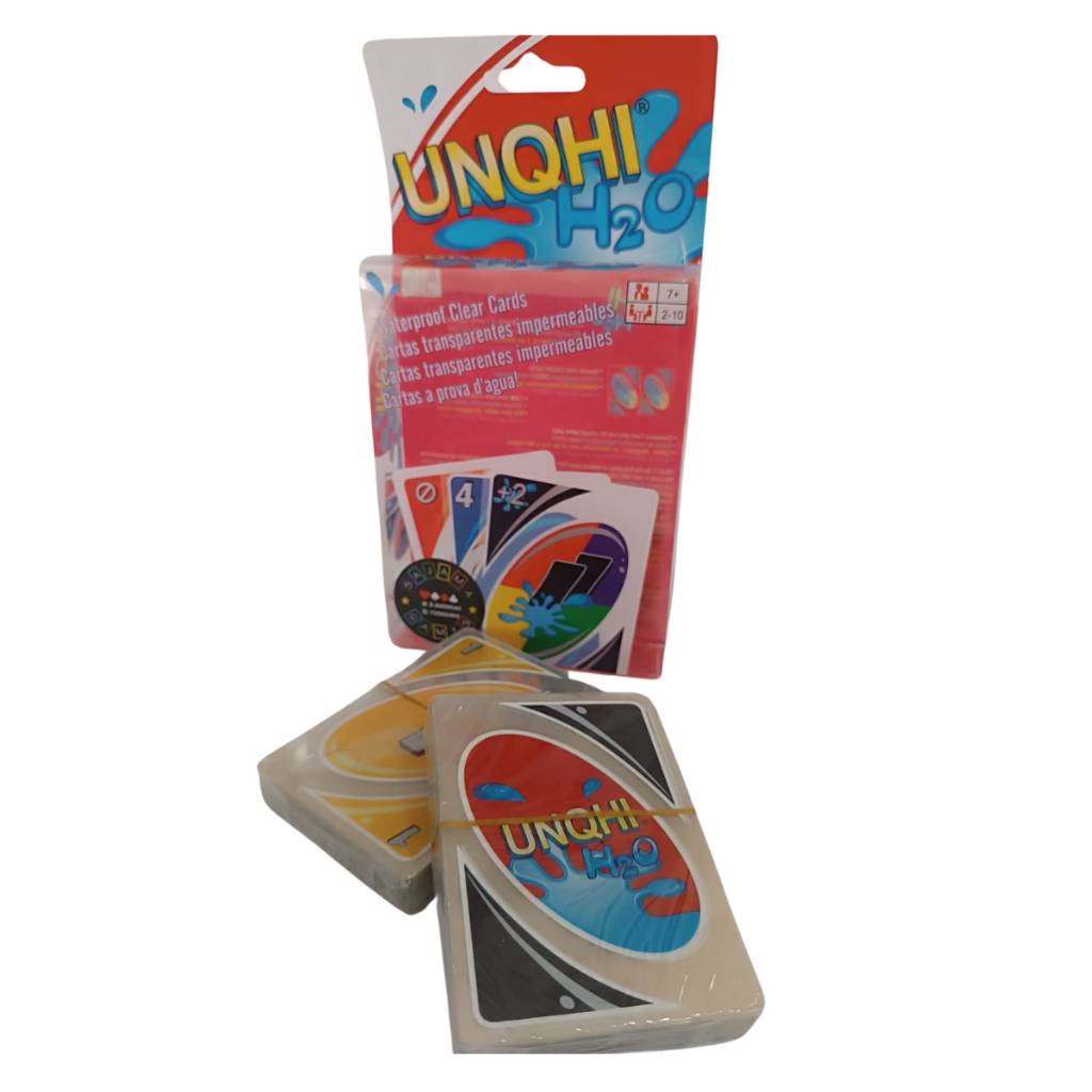 Uno H2O a Prova D´Agua Impermeável PVC Jogar em Piscinas Praias Jogo de ...