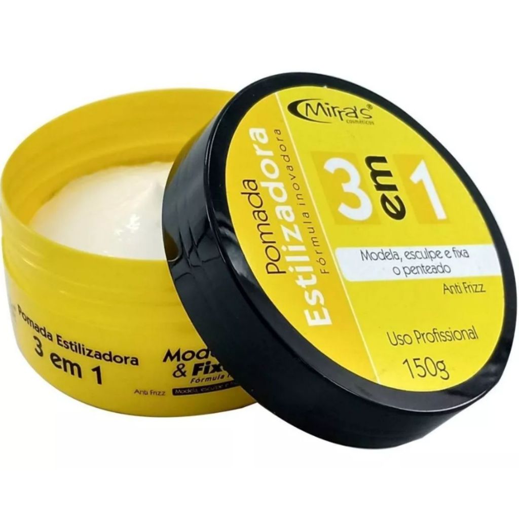 POMADA ESTILIZADORA 150G MIRRAS | Shopee Brasil