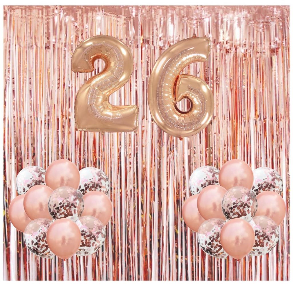 Decoração De Festa Rose Gold em Promoção na Shopee Brasil 2025