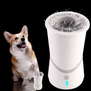 Limpador Automático de Pata de Cachorro e Gato de Silicone Fácil de Usar Recarregável USB Portátil -Z2