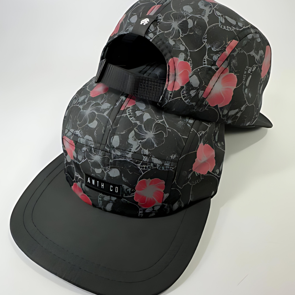 BONÉ ANTH CO FIVE PANEL PRETO (ABA FLEXÍVEL) | Shopee Brasil