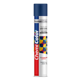 Tinta Uso Geral Azul Escuro 250ml Chemicolor