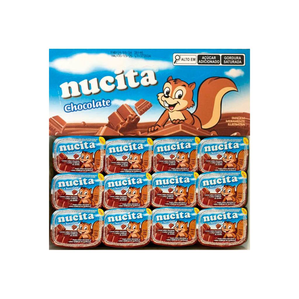 Creme de Chocolate c/ 48 Unidades - Nucita | Shopee Brasil