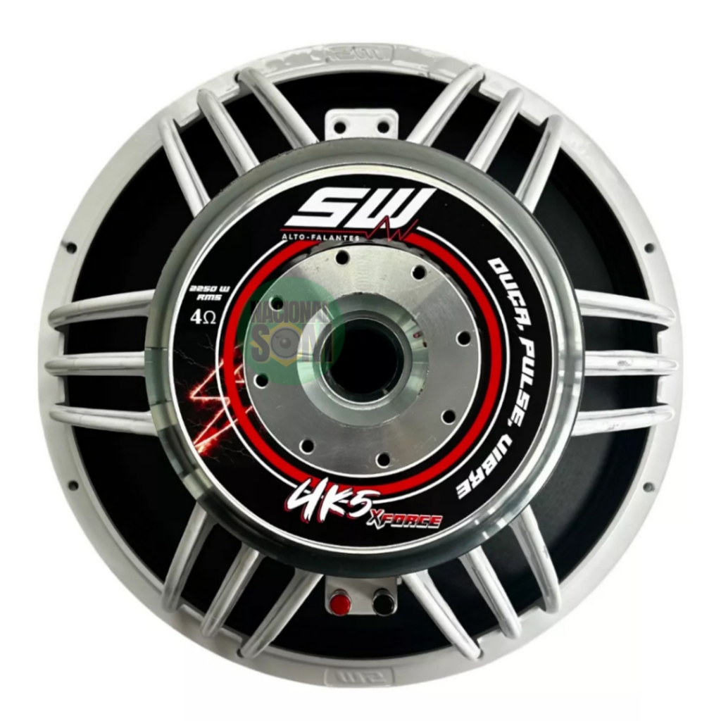 Alto falante 18 pol. SW 4K5 FORCE 2250W RMS 4 ohms | Shopee Brasil