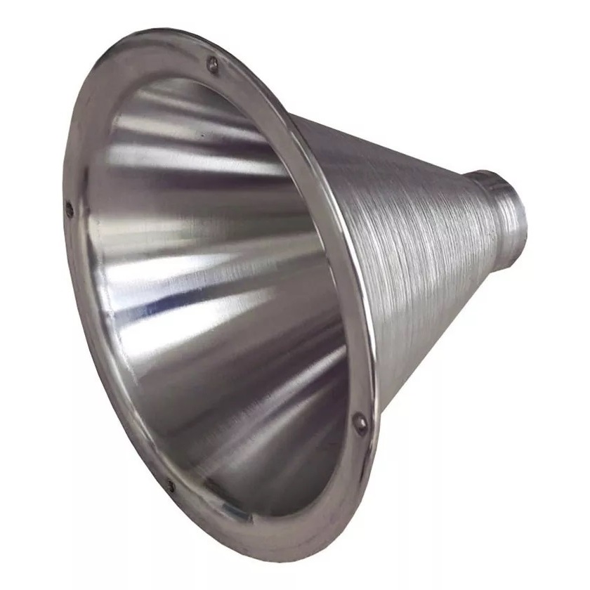 2 Cone curto Para Corneta Trio Bocal De Cornetas Aluminio Rosca Para ...