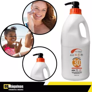 Protetor Solar Profissional com Repelente FPS 30 1/3 UVA 2 Litros - Nutriex