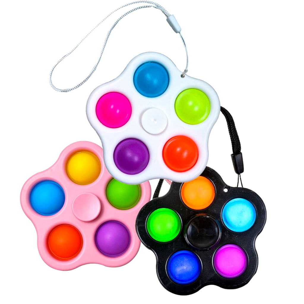 Brinquedo Pop It Sensorial Anti Stress Fidget Toys Colorido
