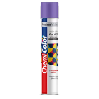 Tinta Spray Uso Geral Violeta Claro 250ml Chemicolor