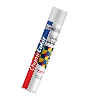 Tinta Spray Uso Geral Fundo Preparatorio Cinza 250ml Chemicolor