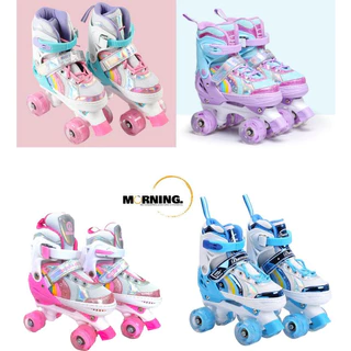 🔥【PROMOÇÃO RELÂMPAGO】Patins Inline Adulto e Infantil | Ajustável | Super Confortável | Rodas Antiderrapantes | Present em Oferta na Shopee