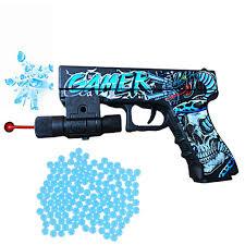 Brinquedo Arma laser arminha de gel orbez lançador lançamento anti estresse crianças