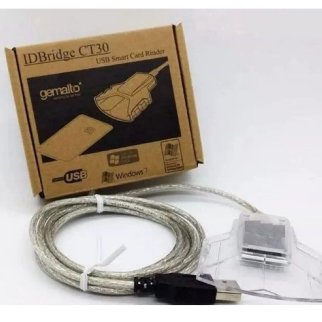 Leitora Gemalto para Certificado Digital | Shopee Brasil