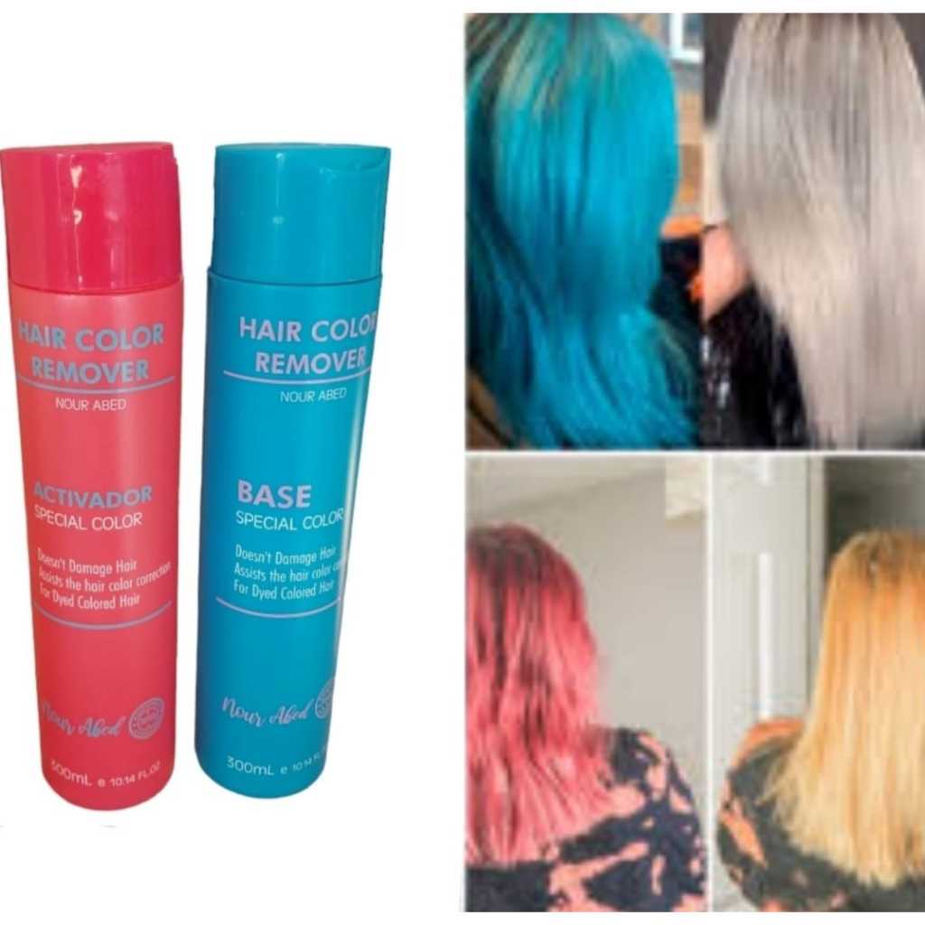 Removedor Coloração Capilar Hair Color, Remove a Cor Original do Cabelo ...